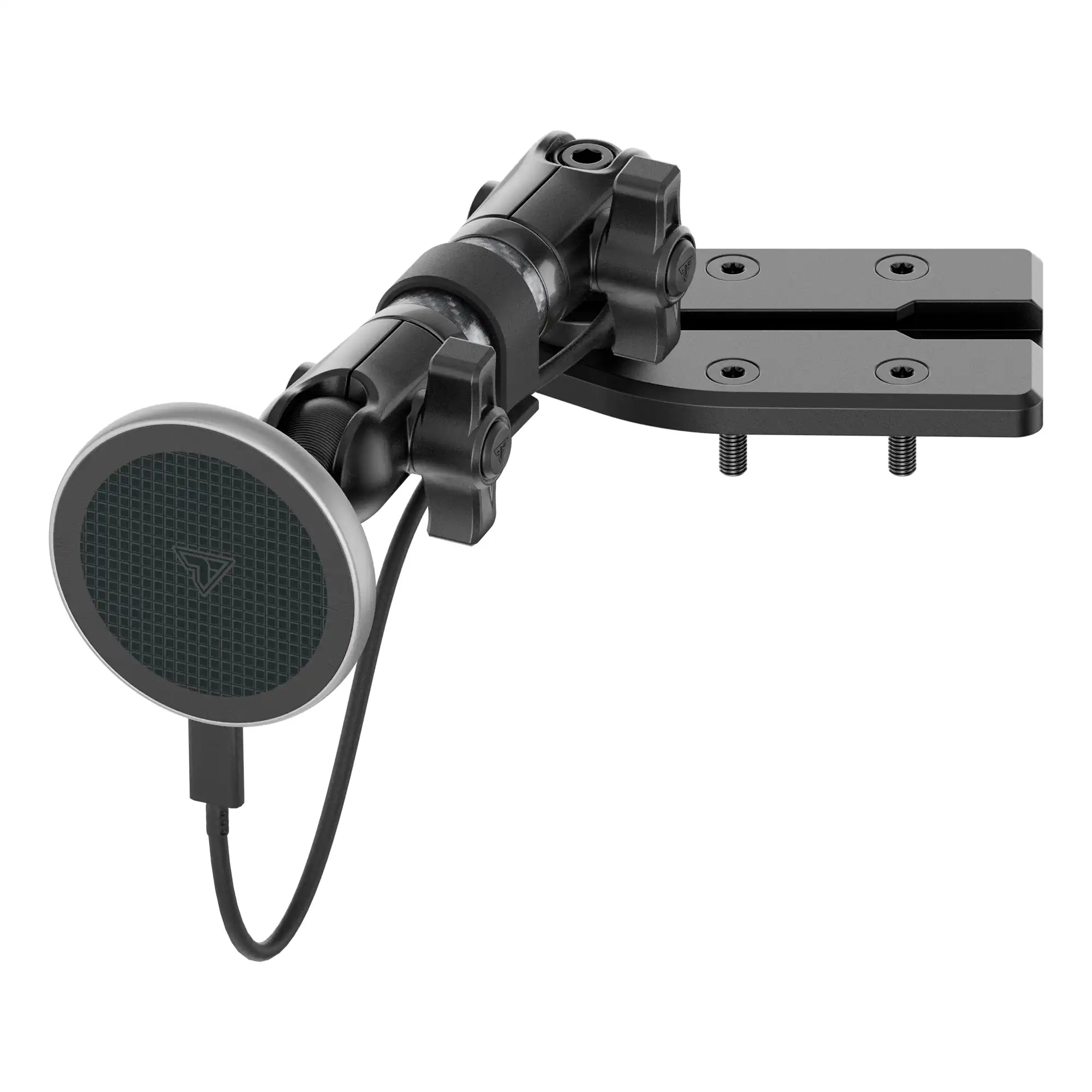 2024+ Jeep Wrangler 4xe ONLY Tackform Slim Track Dash Bracket With MagSafe Charging Phone Mount | Driver Side