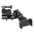 2024+ Jeep Wrangler 4xe ONLY Tackform Slim Track Dash Bracket With 20LITE Phone Mount And GoPro/Action Camera Mount | Passenger Side