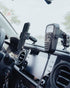 2016-2023 Toyota Tacoma Tackform Slim Track Dash Bracket With 20LITE Phone & CB Microphone Mounts