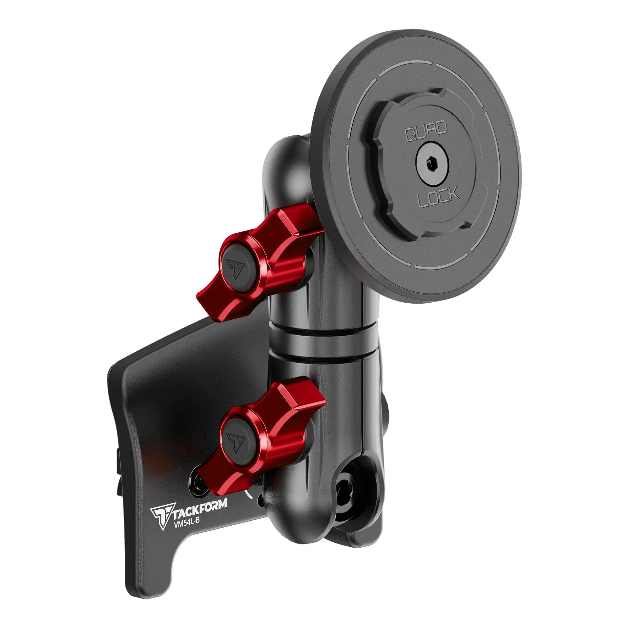 Product image of Tacoma Phone Mount with Magnetic Quad Lock MAG™ Head with Red Billet Knobs