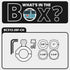 BC3 Universal Clamp for 7/8" to 1-1/4" Bars | Chrome | Combo 20mm Metal Ball and Dovetail | Bushings Included