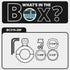 BC3 Universal Clamp for 1-1/4" to 1-1/2" Bars | Black | Combo 20mm Metal Ball and Dovetail | Bushings Included