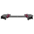 Tackform Jeep Wrangler Dash Kit with Dual Spring Phone Cradles And Pink Color Accent Knobs
