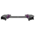 Tackform Jeep Wrangler Dash Kit with Dual Spring Phone Cradles And Purple Color Accent Knobs
