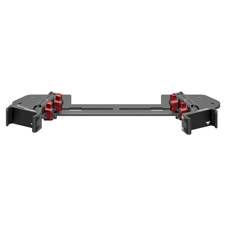 Tackform Jeep Wrangler Dash Kit with Dual Spring Phone Cradles And Red Color Accent Knobs