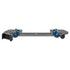 Tackform Jeep Wrangler Dash Kit with Spring Phone Cradle, CB Radio Mount, And Blue Color Accent Knobs 
