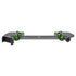 Tackform Jeep Wrangler Dash Kit with Spring Phone Cradle, CB Radio Mount, And Green Color Accent Knobs 
