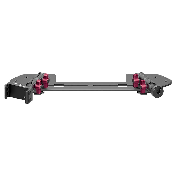 Tackform Jeep Wrangler Dash Kit with Spring Phone Cradle, CB Radio Mount, And Pink Color Accent Knobs 
