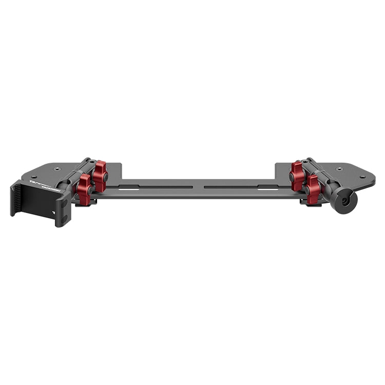 Tackform Jeep Wrangler Dash Kit with Spring Phone Cradle, CB Radio Mount, And Red Color Accent Knobs 
