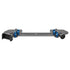 Tackform Jeep Wrangler Dash Kit with Spring Phone Cradle, Magnetic Radio Mount, And Blue Color Accent Knobs 
