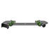 Tackform Jeep Wrangler Dash Kit with Spring Phone Cradle, Magnetic Radio Mount, And Green Color Accent Knobs 
