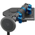 Tackform Jeep Wrangler Dash Kit with MagSafe Wireless Charger and Blue Color Accent Knobs 