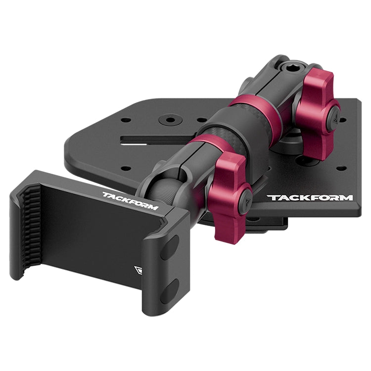 Tackform Jeep Wrangler Dash Kit with Spring Phone Cradle And Pink Color Accent Knobs 
