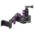 Tackform Jeep Wrangler Dash Kit with Spring Phone Cradle, GoPro Mount, And Purple Color Accent Knobs 
