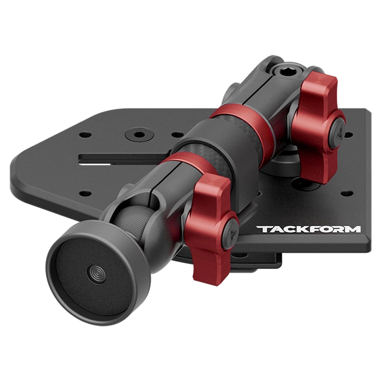 Tackform Jeep Wrangler Dash Kit with Magnetic Radio Mount And Red Color Accent Knobs 