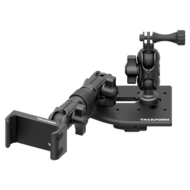 Tackform Jeep Wrangler Dash Kit with Spring Phone Cradle and GoPro Mount