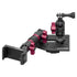 Tackform Jeep Wrangler Dash Kit with Spring Phone Cradle, GoPro Mount, And Pink Color Accent Knobs 
