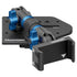 Tackform Passenger Jeep Wrangler Dash Kit with Spring Phone Cradle And Blue Color Accent Knobs 

