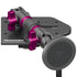 Tackform Passenger Jeep Wrangler Dash Kit with MagSafe Wireless Charger And Pink Color Accent Knobs