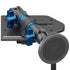 Tackform Passenger Jeep Wrangler Dash Kit with MagSafe Wireless Charger And Blue Color Accent Knobs