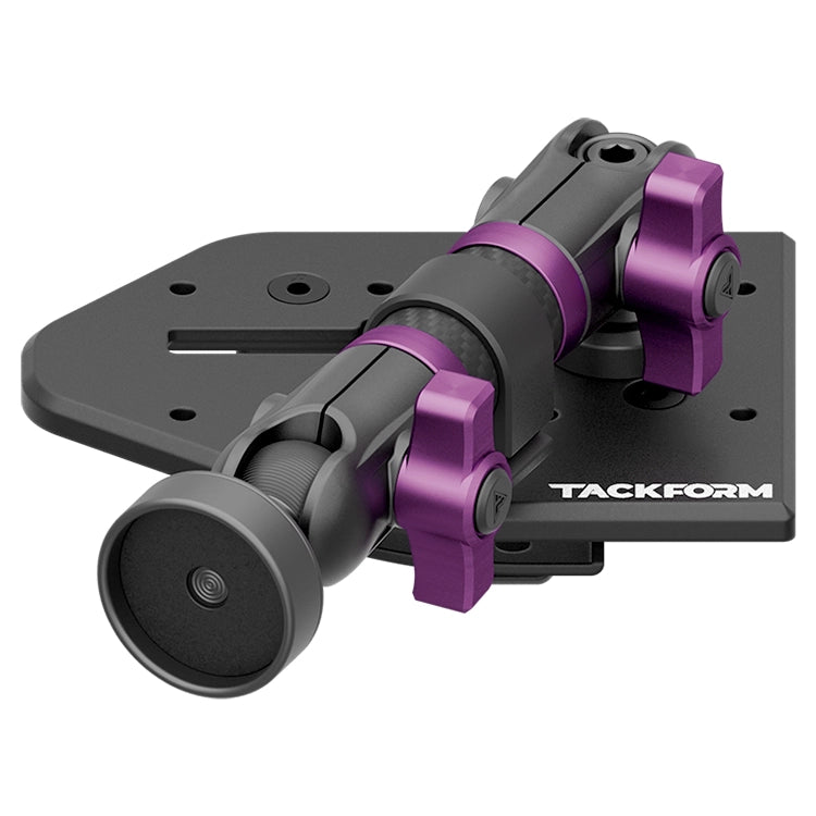 Tackform Jeep Wrangler Dash Kit with Magnetic Radio Mount And Purple Color Accent Knobs  
