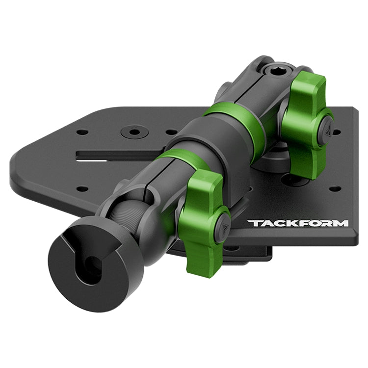 Tackform Jeep Wrangler Dash Kit with CB Radio Mount And Green Color Accent Knobs  

