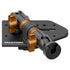 Tackform Passenger Jeep Wrangler Dash Kit with CB Radio Mount And Orange Color Accent Knobs 
