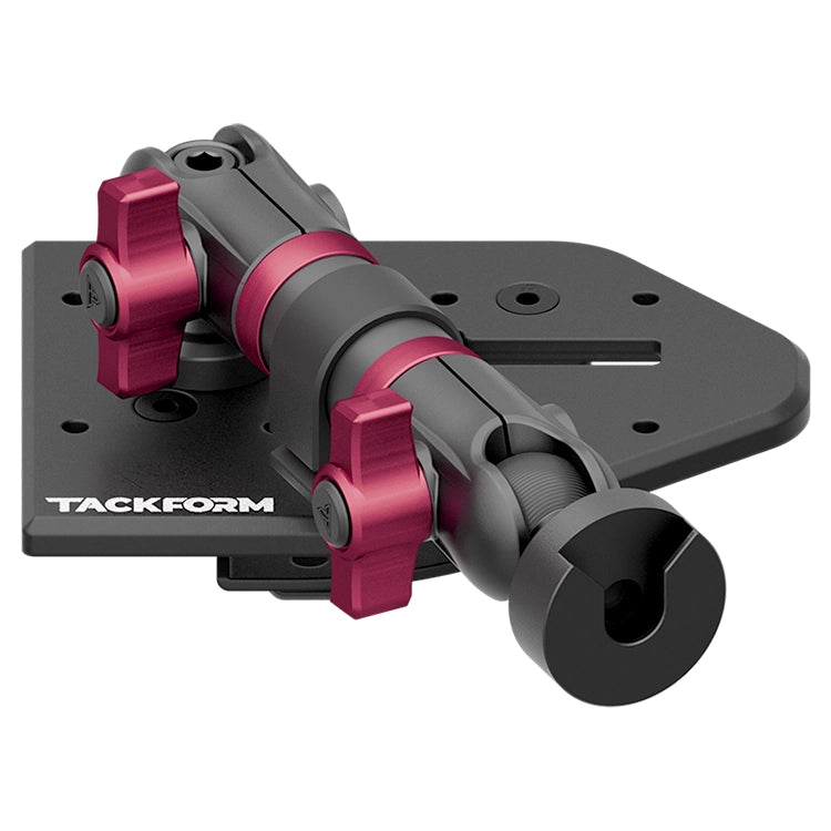 Tackform Passenger Jeep Wrangler Dash Kit with CB Radio Mount And Pink Color Accent Knobs 