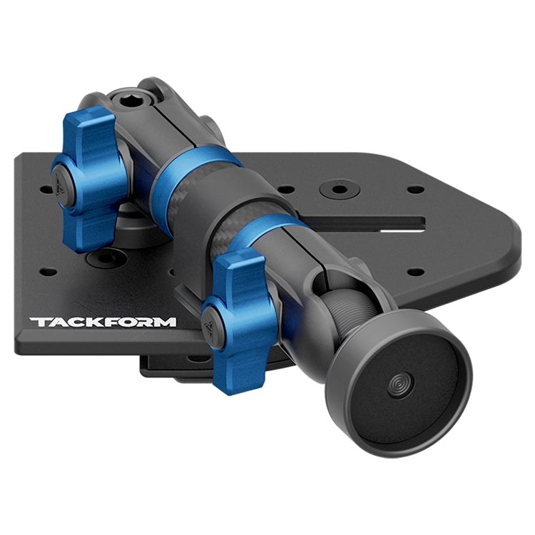 Tackform Passenger Jeep Wrangler Dash Kit with Magnetic Radio Mount And Blue Color Accent Knobs 
