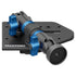 Tackform Passenger Jeep Wrangler Dash Kit with Magnetic Radio Mount And Blue Color Accent Knobs 
