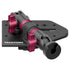 Tackform Passenger Jeep Wrangler Dash Kit with CB Radio Mount And Pink Color Accent Knobs 