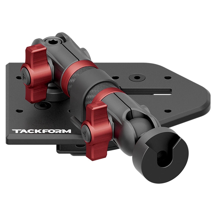Tackform Passenger Jeep Wrangler Dash Kit with Magnetic Radio Mount And Red Color Accent Knobs 
