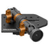 Tackform Passenger Jeep Wrangler Dash Kit with Magnetic Radio Mount And Orange Color Accent Knobs 
