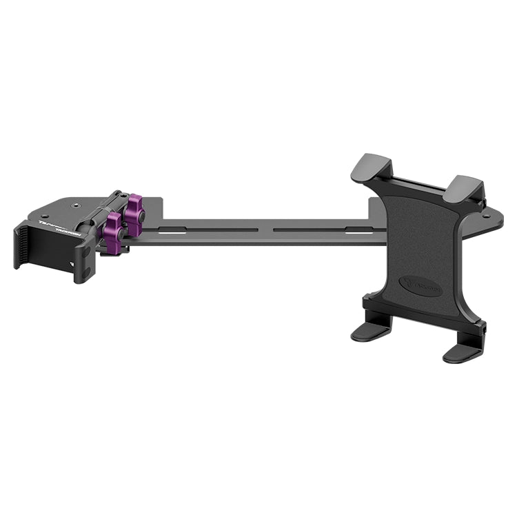 Tackform Jeep Wrangler Dash Kit with Spring Phone Mount, Composite Tablet Mount, And Purple Color Accent Knobs 