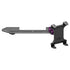 Tackform Jeep Wrangler Dash Kit with Spring Tablet Cradle And Purple Color Accent Knobs 
