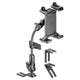 Floor Bolt Semi Truck Gooseneck Rigid Flex Arm All Metal Adjustable Tablet Holder 