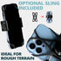 20MAXX Motorcycle Phone Mount | Adjustable Bar Clamp 3/4" - 1-1/2" | For iPhone | Vibration Dampening