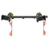 Tacoma Yellow Dual Phone Mount with Assault Track Dash Bracket by Tackform