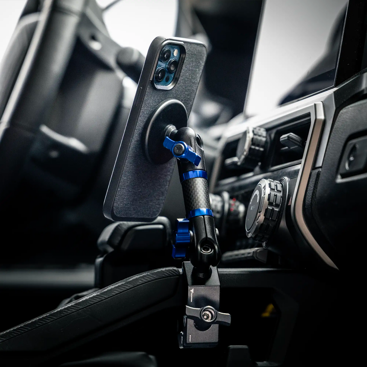 Tackform Tacoma Metal MagSafe Magnetic Phone Mount for Toyota Tacoma Installed in vehicle 