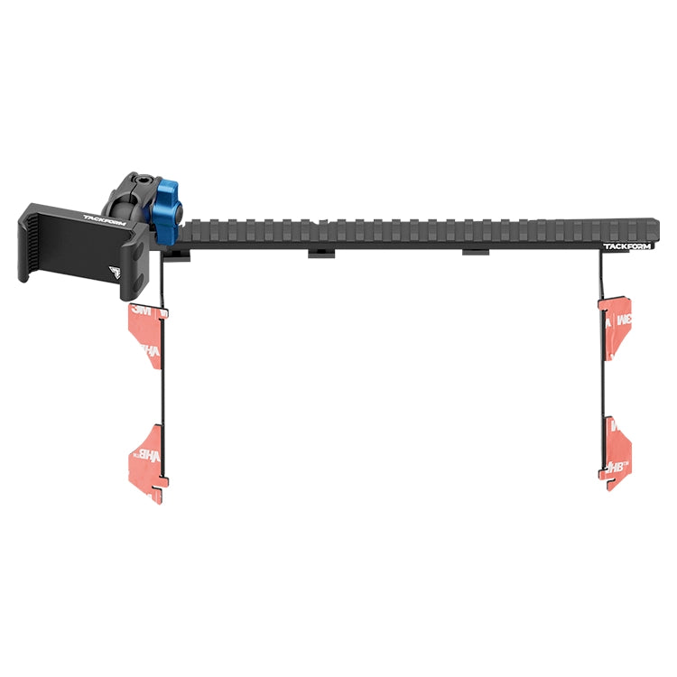 Tacoma Blue Phone Mount with Assault Track Dash Bracket by Tackform