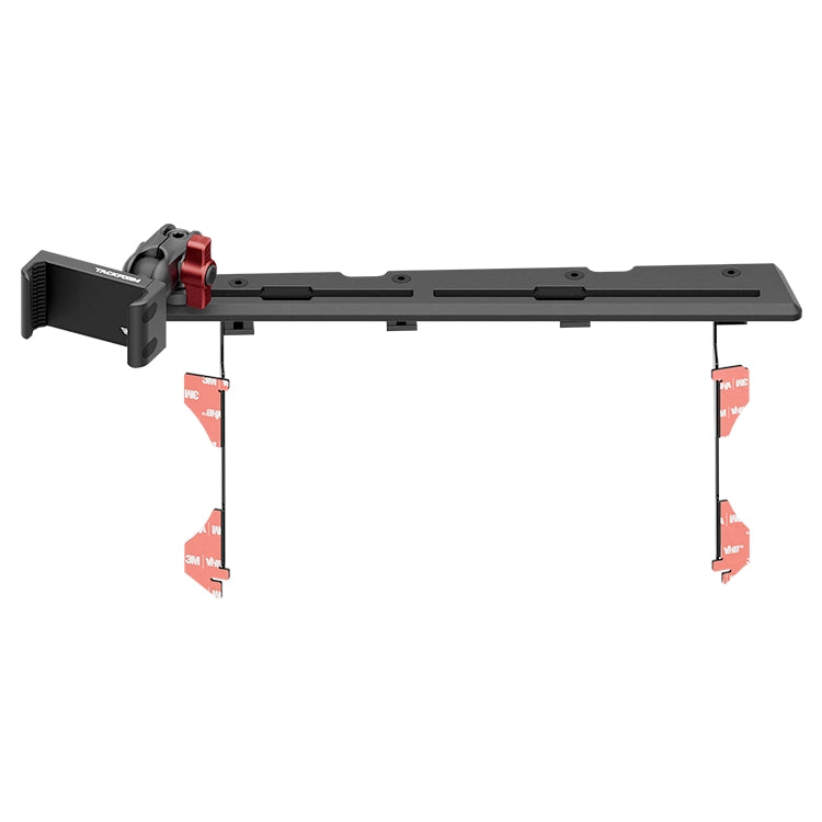 Tacoma Red Phone Mount with Slim Track Dash Bracket by Tackform