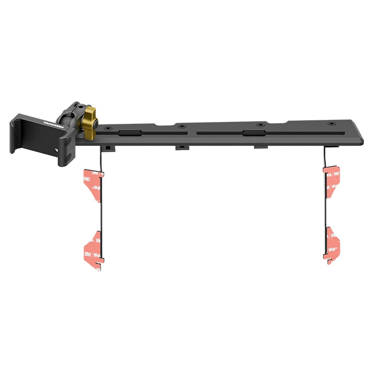 Tacoma Yellow Phone Mount with Slim Track Dash Bracket by Tackform
