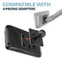 TRAXX™ - Assault Track Picatinny Mount | 4 Prong TPMS Holder | 4.75" Arm