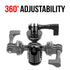 Enduro Series™ Windshield and Fairing Mount | Compatible with GoPro | All Aluminum Construction