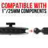 Arm | 6" Long | For 1"/25mm/B-Sized Balls