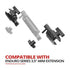 Roll Cage / Tube Frame Mount | Compatible with GoPro | 1.75" Clamp | Articulating 4.5" Arm | Enduro Series