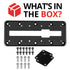 TRAXX™ - Fast Track Dash Bracket | for '08-'10 Jeep Wrangler JK/JKU