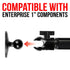 AMPS Adapter- Round | Plastic | 1"/25mm/B-Sized Ball