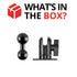 AMPS Short Reach Ball Adapter Compatible with Furrion | 20mm Ball & Socket System