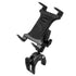 Tablet Holder for Stationary Bicycle, Treadmill, Elliptical, Spin Bike, Microphone Stand, and Indoor Exercise Equipment - Supports All Tablets